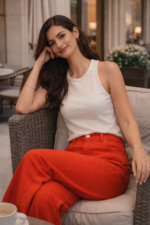 Wide-Leg Denim Jeans - Image 2