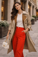 Wide-Leg Denim Jeans