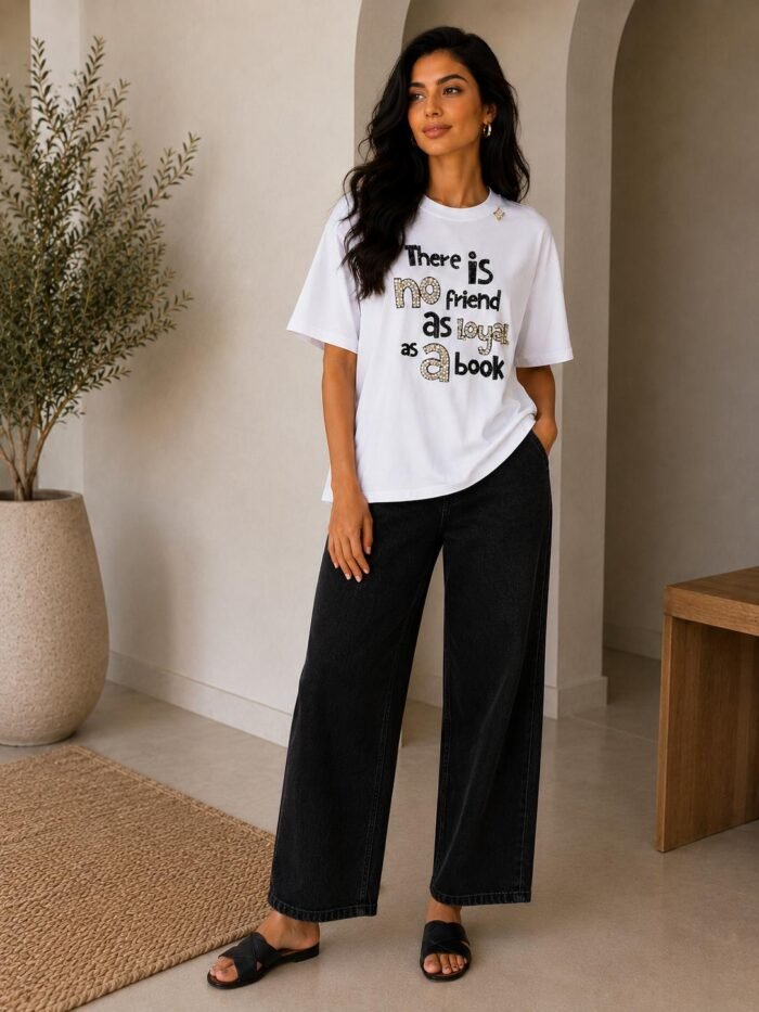 Statement Message T-Shirt - Image 2