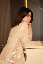 Cardigan-Style Jacket with Paillettes - Image 2