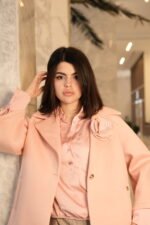 Floral Motif Pink Jacket - Image 2
